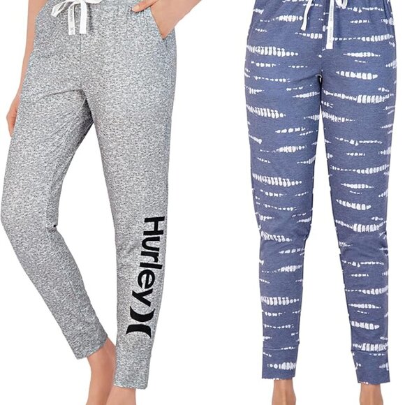 Brand New with Tags Soft and Cozy 2 pair of pajama pants HURLEY - Picture 1 of 3